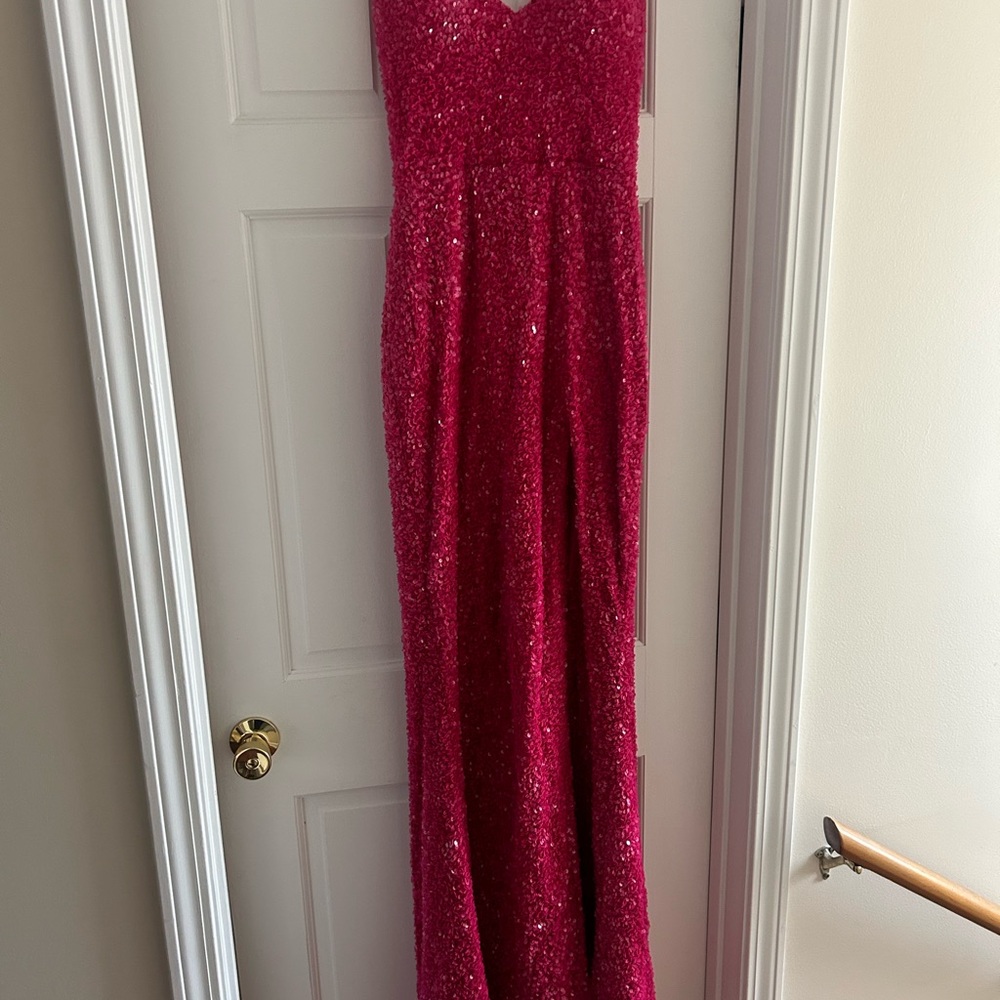 Sparkling Pink Gown